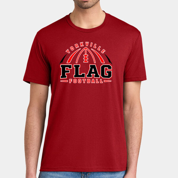 YHS Flag Football Soft-Style Tee Thumbnail
