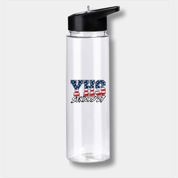 YHS American Flag Seniors Water Bottle  Thumbnail