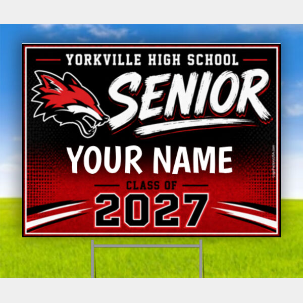 Class of 2027 Yard Sign Thumbnail